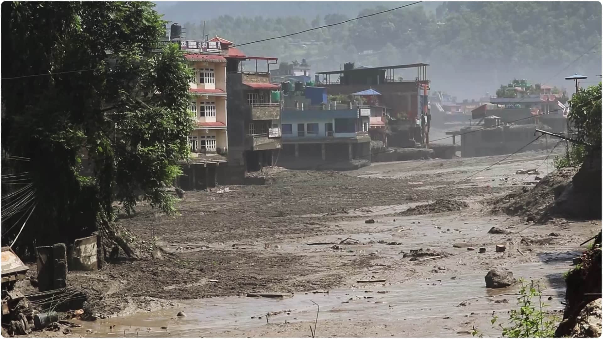 nepal flood glacier disaster 15 million people danger zone  around the world