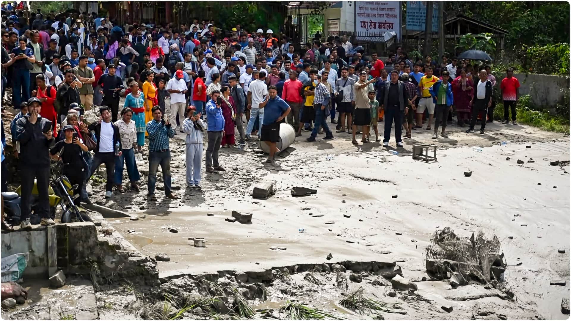 nepal flood glacier disaster 15 million people danger zone  around the world