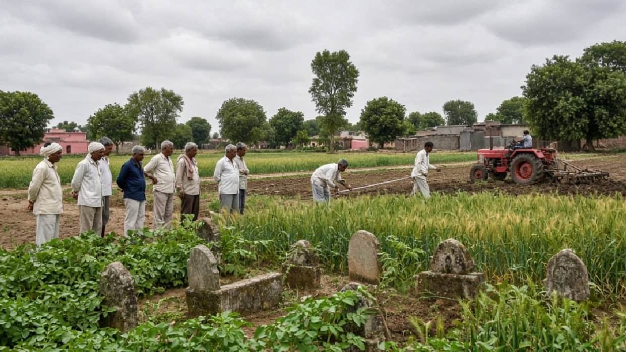 UP: Land recorded as graveyard turns out to be a farm; agricultural land was wrongly registered; Waqf Tribunal