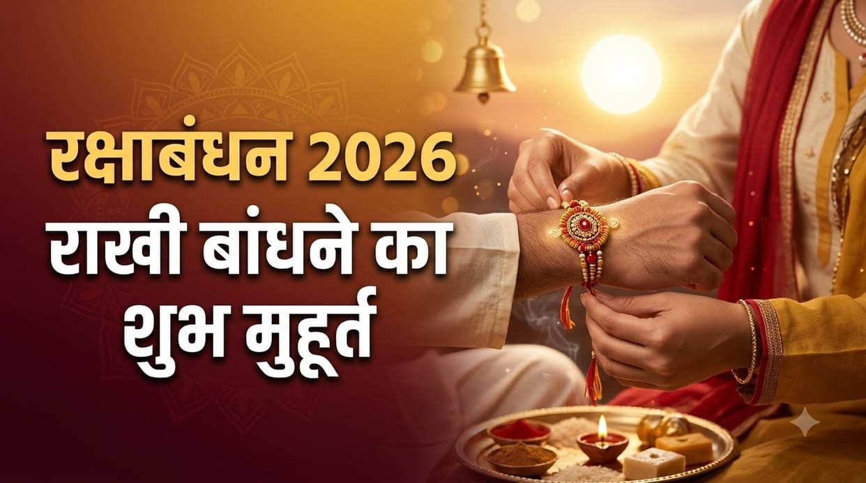Raksha Bandhan 2026 Rakhi Timing 28 August Kis Samay Bandhe Rakhi Timing