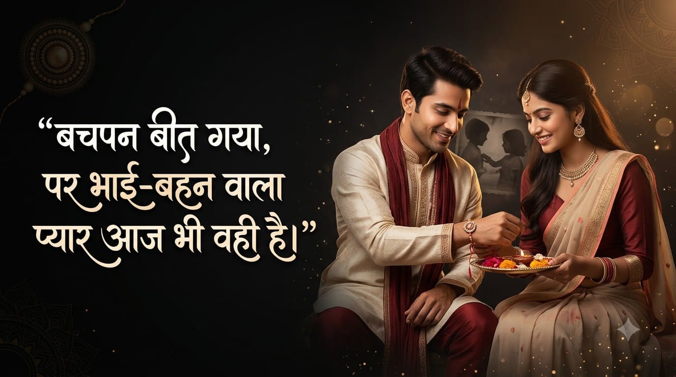 Raksha Bandhan Instagram Captions: Cute, Emotional Funny Lines & Quotes for Sibling Photos
