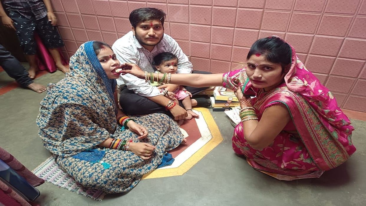 festival of Raksha Bandhan was celebrated a day early in 14 villages of Budaun