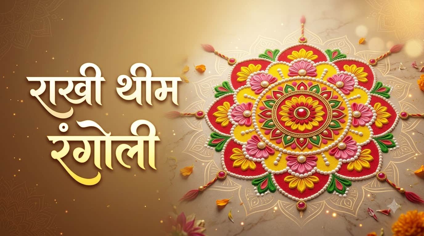 Raksha Bandhan Rangoli Designs 2026: 7 Stunning Ideas to Decorate Your Home