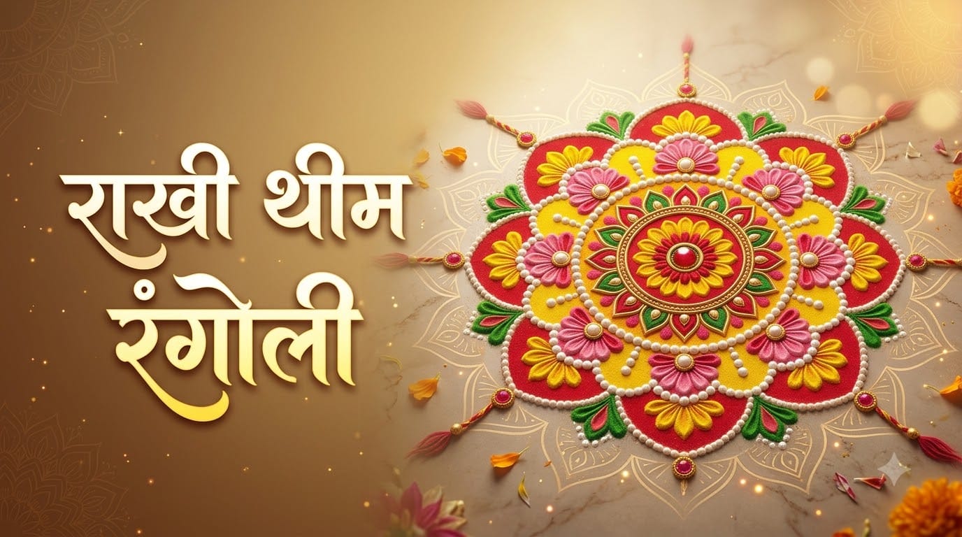 Raksha Bandhan Rangoli Designs 2026: 7 Stunning Ideas to Decorate Your Home