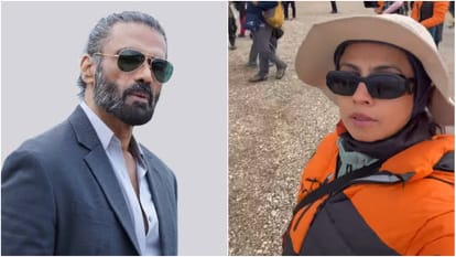 सुनील शेट्टी-मानसी पारेख