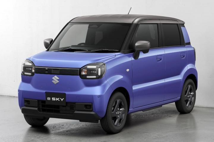 Suzuki e-Sky Electric Kei Car Unveiled: 310 km Range, V2L and Compact City-Friendly Design