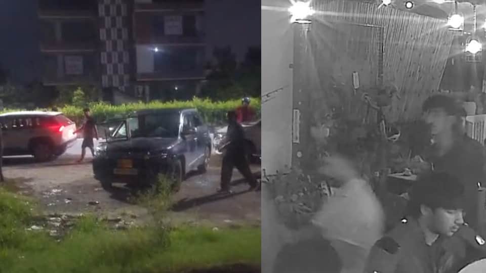 Dehradun BJP leader attacked inside café Attempt made to set him on fire using petrol