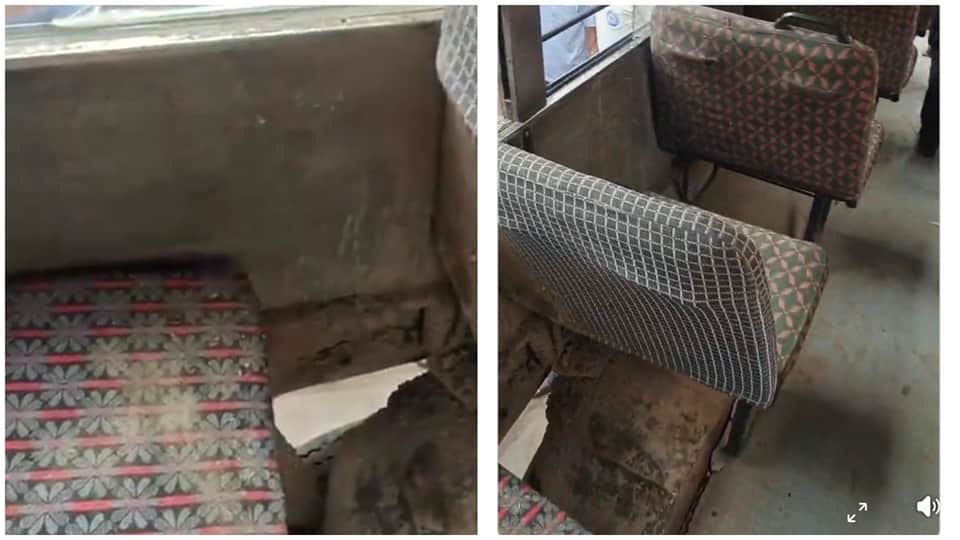 निजी स्कूल की चलती बस के फर्श में बने छेद में फंसी बच्ची की गर्दन