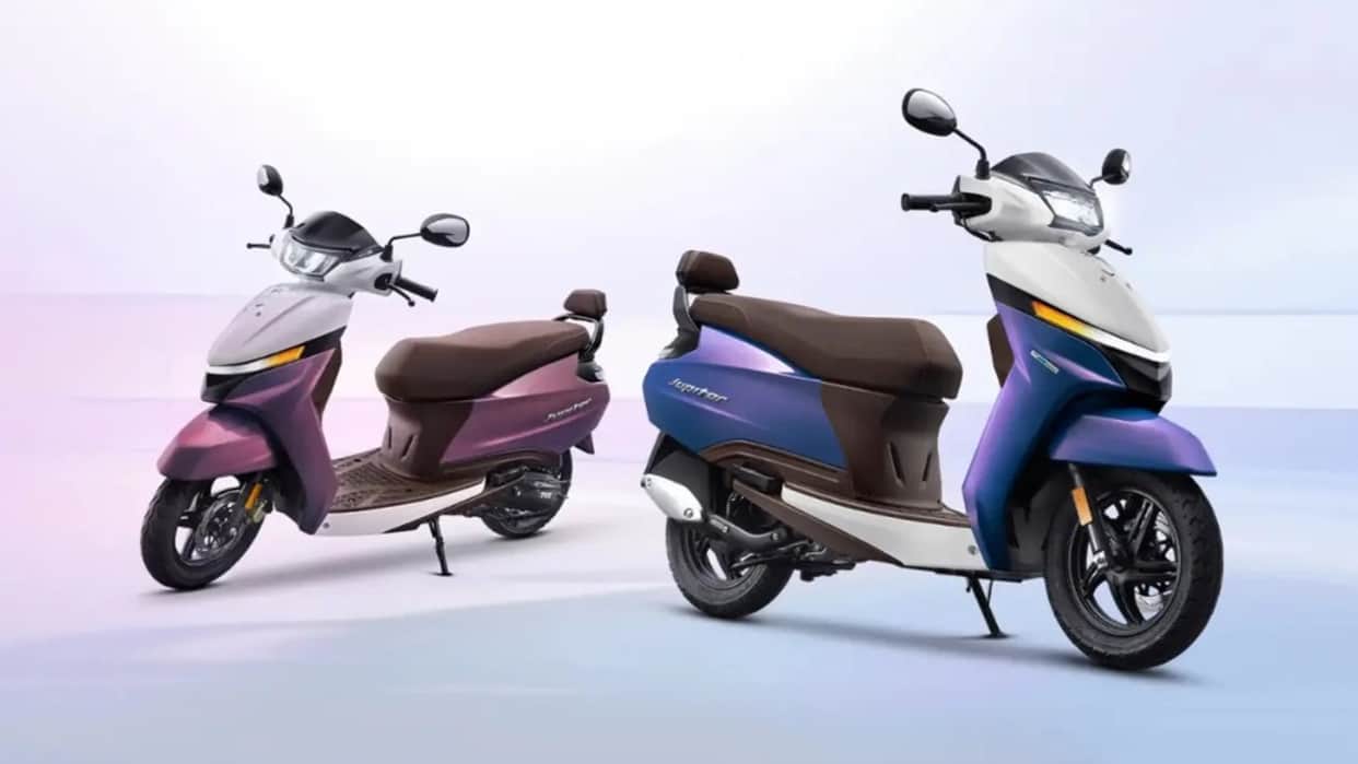 TVS Jupiter 110 Dual-Tone Spectral Range Launched Gets New Colours and Feature Upgrades