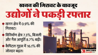 भारत की औद्योगिक विकास दर जुलाई में 6.7%
