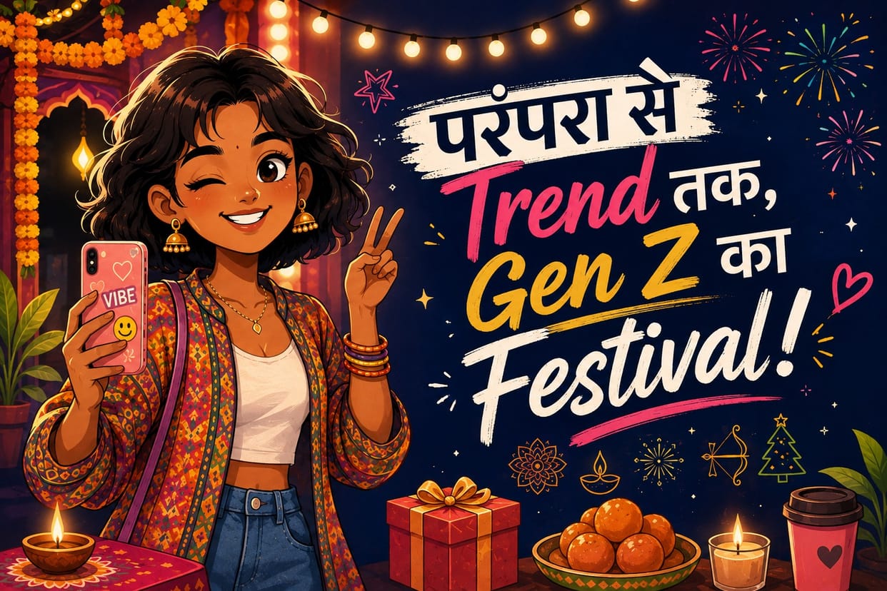 Same Festivals, New Gen Z Vibe! Tradition, Style & Personal Choice Go Hand in Hand