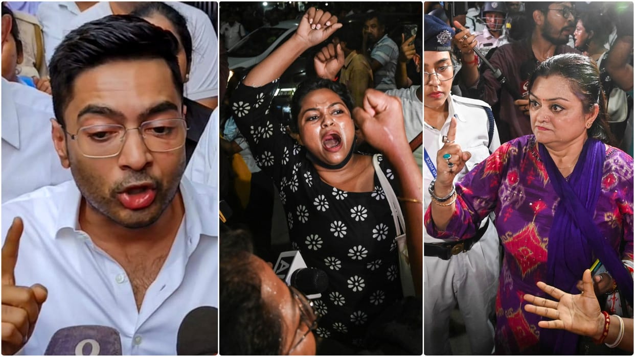 FIRs filed against TMC's Abhishek, Derek, 2 others over scuffle at party's Kolkata office, 13 held