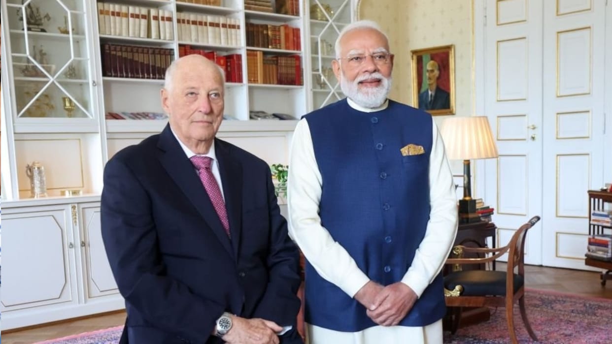 PM Modi condoles death of Norway's King Harald V