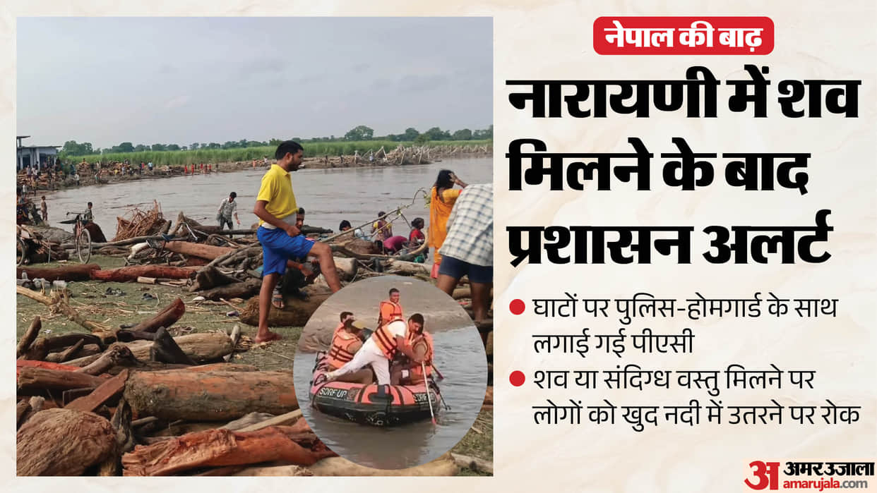 Nepal flashflood Riverbanks plunged into grief bodies washing up with waves seven corpses found in UP