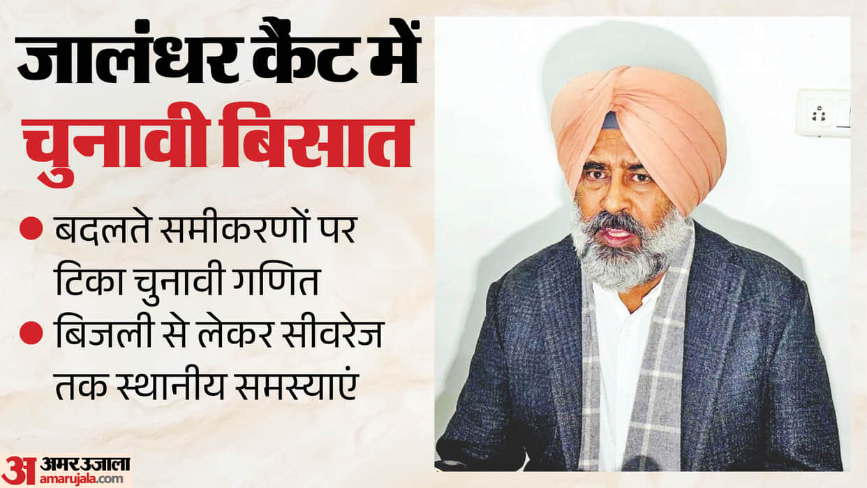 AAP-BJP challenge to Congress Pargat Singh in his fourth term bid Electricity waste management issues