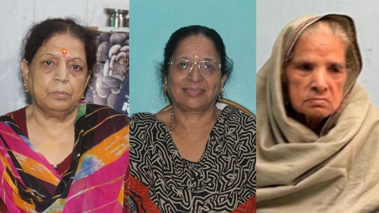 सरिता लांबा, ऊषा दत्ता, और राज दुलारी