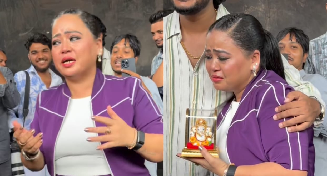 Bharti Singh Gets Emotional As She Receives Raksha Bandhan Gifts From Paparazzi
