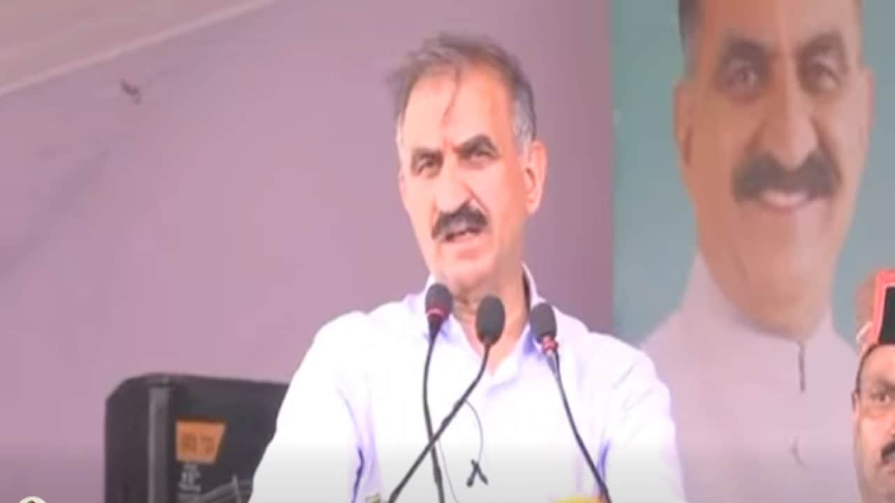 मुख्यमंत्री सुखविंद्र सिंह सुक्खू।