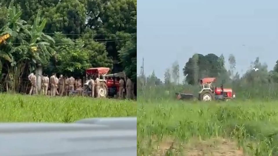 Police rushed to village in Agra following false report of shooting