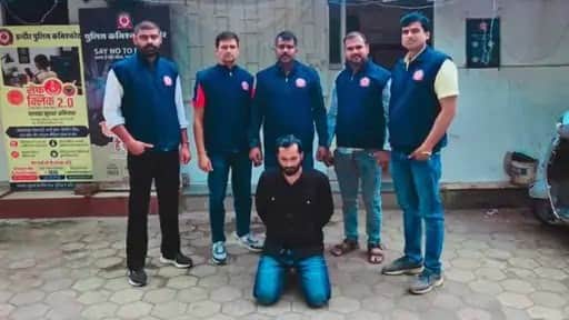 indore-news-crime-branch-arrests-absconding-accused-70-kg-md-drugs-case