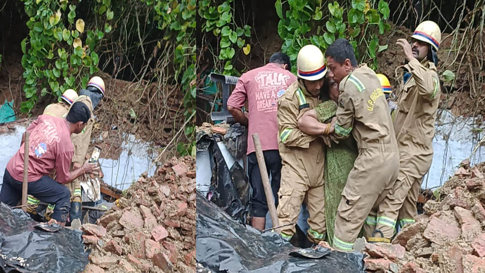 Kanpur: Four houses collapse, two dead; families in deep distress