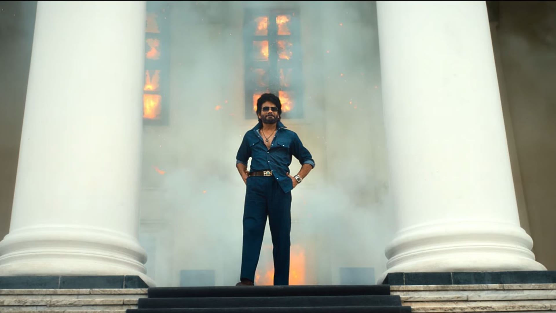 Nagarjuna Akkineni 100th film King 100 first Glimpse released title revealed