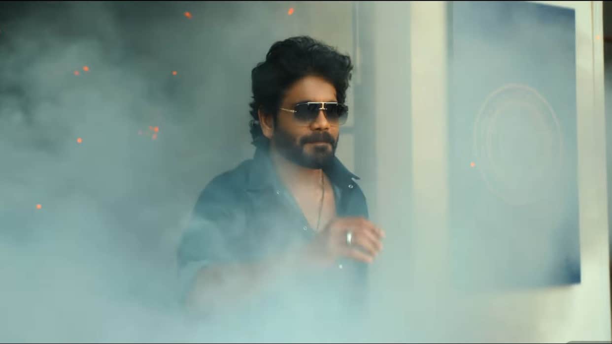 Nagarjuna Akkineni 100th film King 100 first Glimpse released title revealed