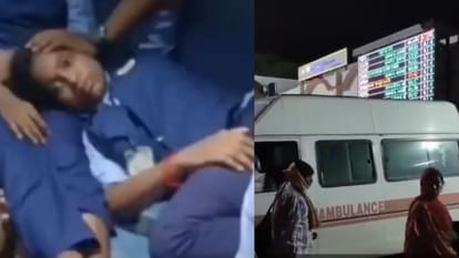 मंगला एक्सप्रेस में स्कूली बच्चों की तबीयत बिगड़ी