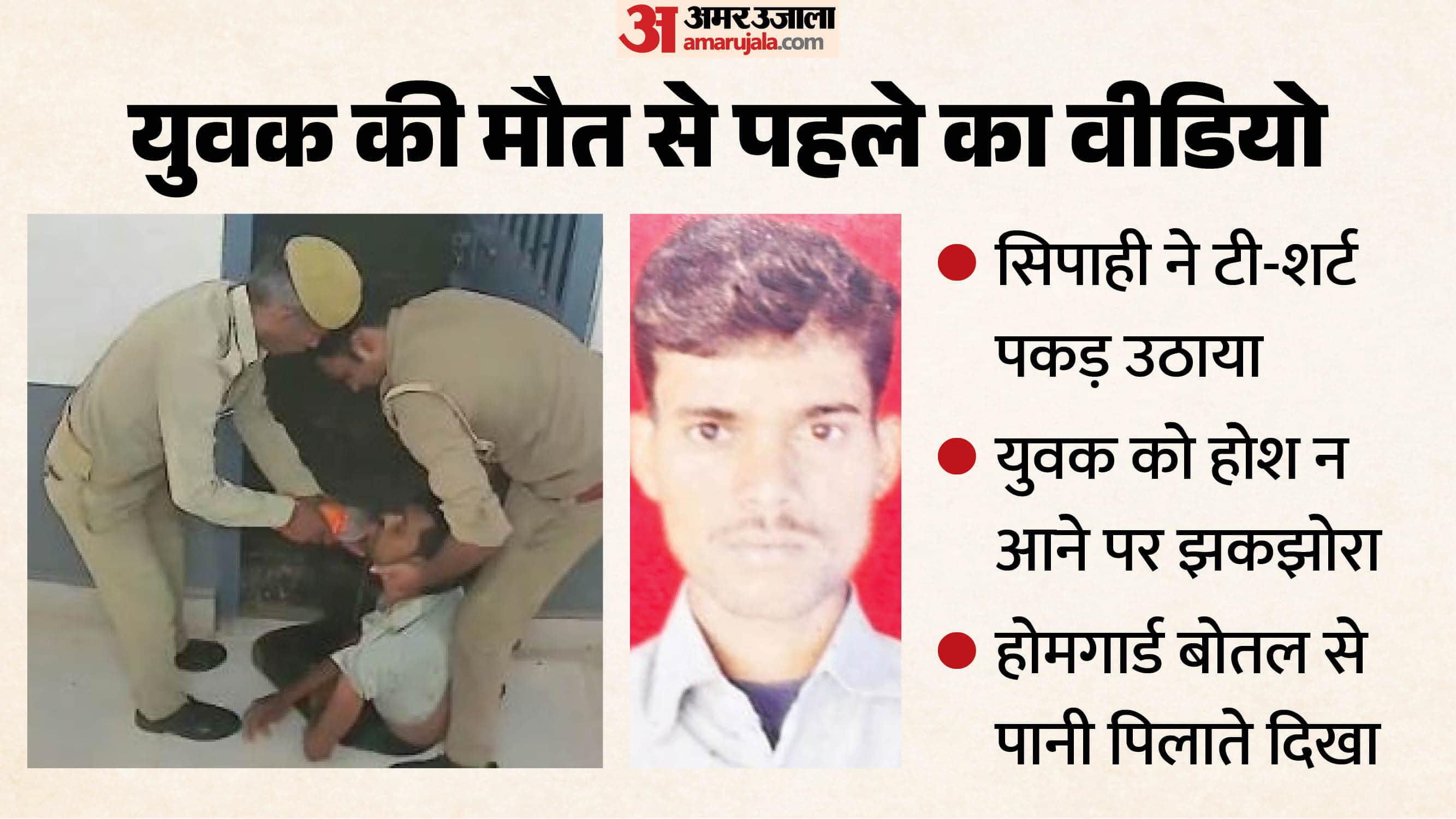 हिरासत में युवक की मौत का मामला