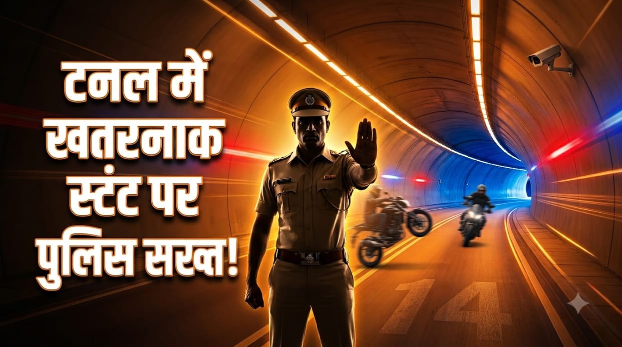 मुंबई कोस्टल रोड टनल में खतरनाक स्टंट:पुलिस ने 14 वाहनों पर दर्ज किया केस, जानें क्या है पूरा मामला? – Mumbai Coastal Road Tunnel Stunt: Marine Drive Police Book 14 Vehicles For Dangerous And Reckless Driving मुंबई कोस्टल रोड टनल में खतरनाक स्टंट:पुलिस ने 14 वाहनों पर दर्ज किया केस, जानें क्या है पूरा मामला? – Mumbai Coastal Road Tunnel Stunt: Marine Drive Police Book 14 Vehicles For Dangerous And Reckless Driving