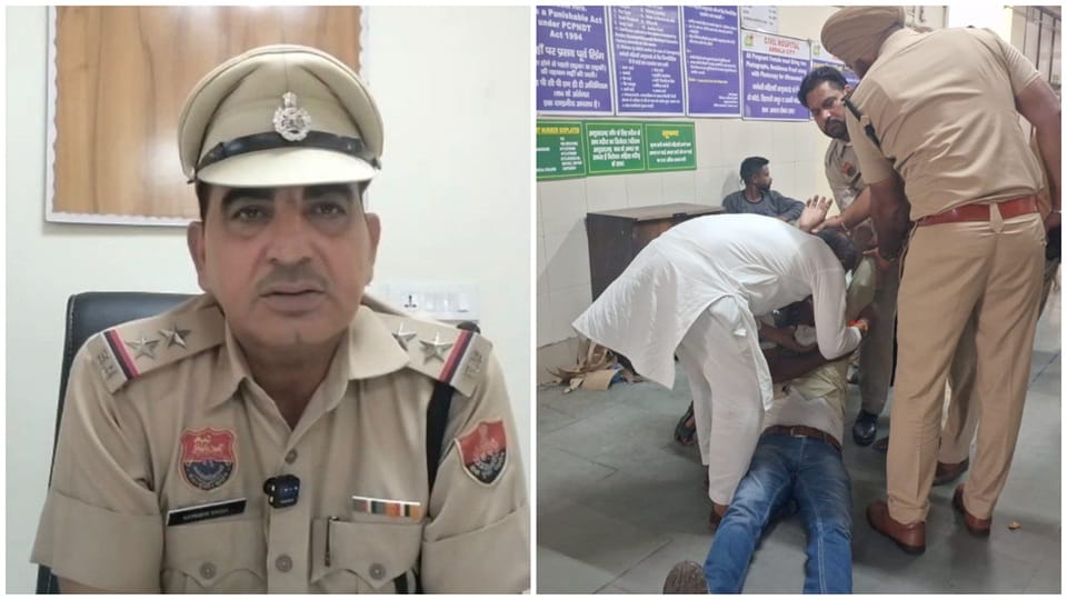 नग्गल थाना प्रभारी की सर्विस रिवॉल्वर से गोली लगने से मौत