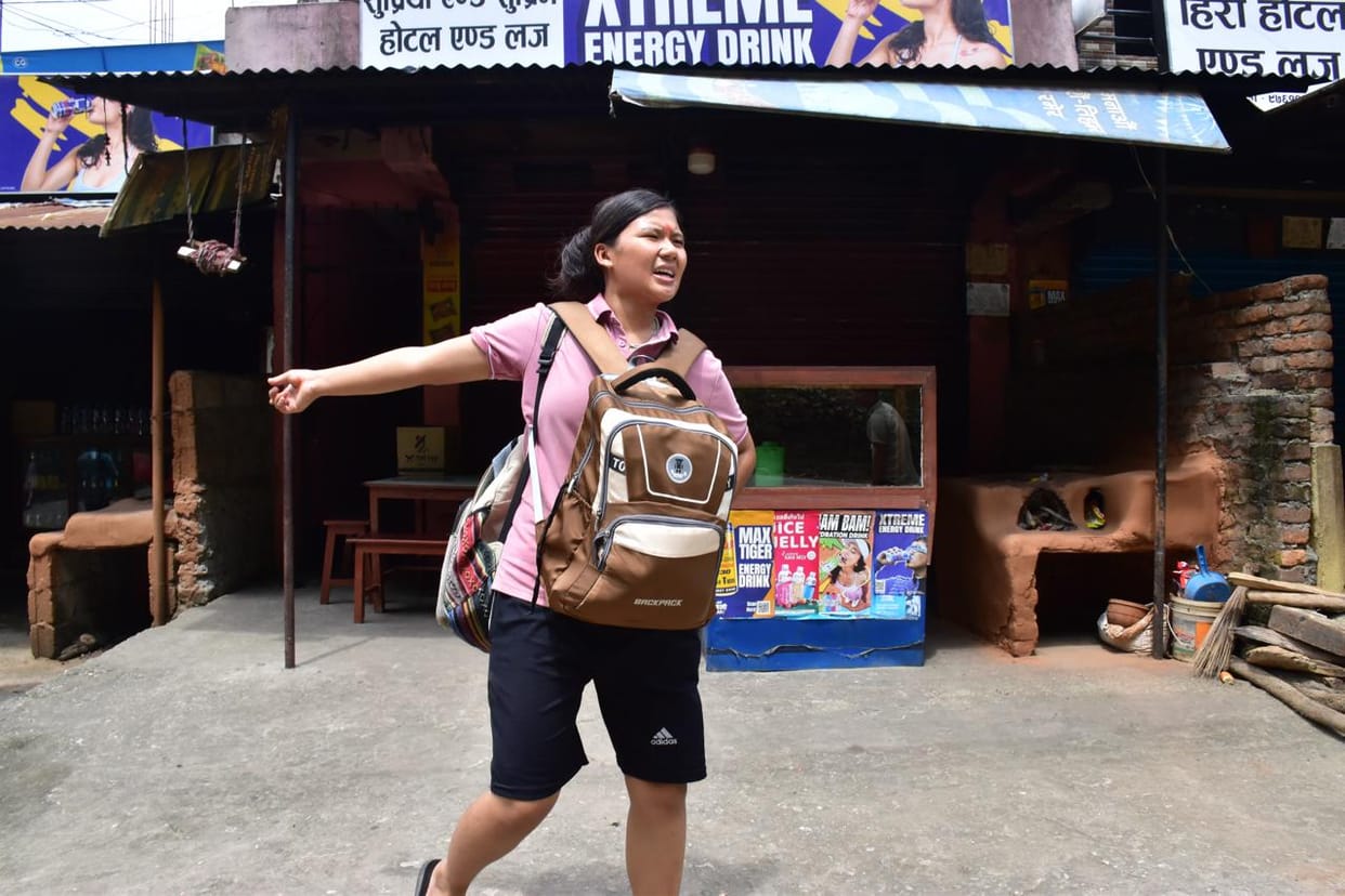 Ground report from Nepal Shops open, customers missing debris strewn across roads
