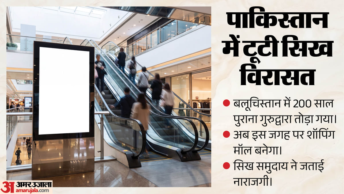 पाकिस्तान में सिख विरासत पर संकट?: 200 साल पुराने गुरुद्वारे पर चला बुलडोजर, एसजीपीसी ने जताई