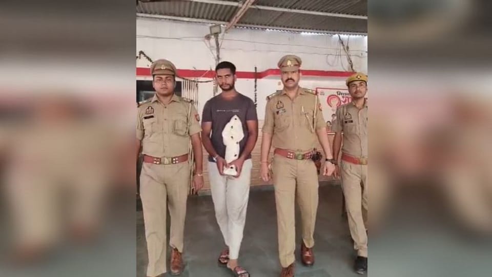 Smuggler nabbed with an ancient Ashtadhatu idol worth 3 crore in Mathura