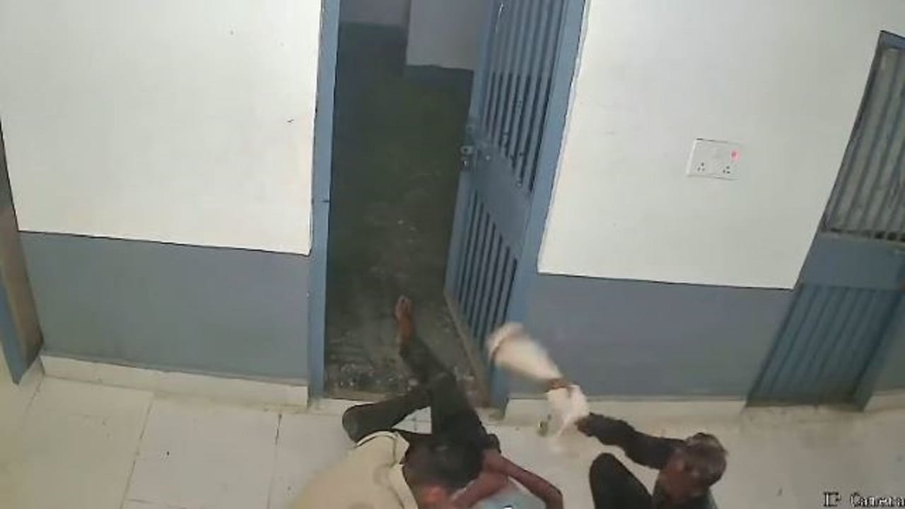 Video of Badaun police station goes viral in connection with a man custodial death