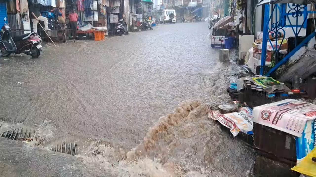 गोपेश्वर में भारी बारिश