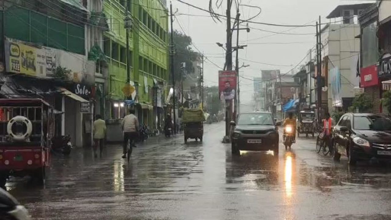 लखीमपुर खीरी में हुई बारिश