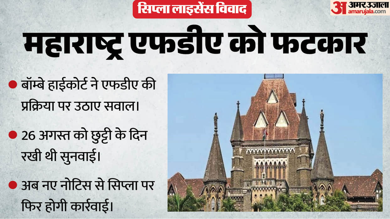 Maharashtra cipla drug licence fda Bombay High Court