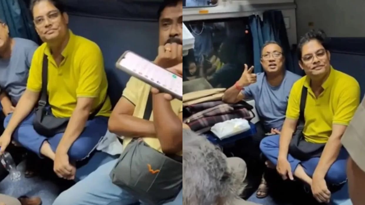 Passenger Complains After Co-Travelers Allegedly Drink Alcohol on Train Video Goes Viral