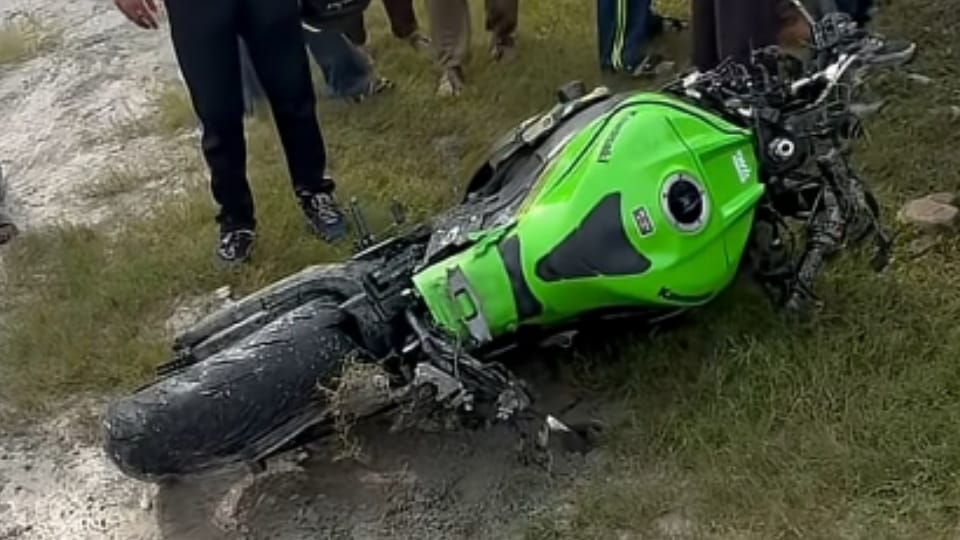 Uttarakhand YouTuber Death new bike new journey split second lapse Aashu UK Rider Died