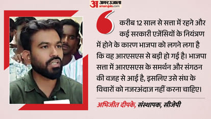 अभिजीत दीपके, कॉकरोच जनता पार्टी के संस्थापक