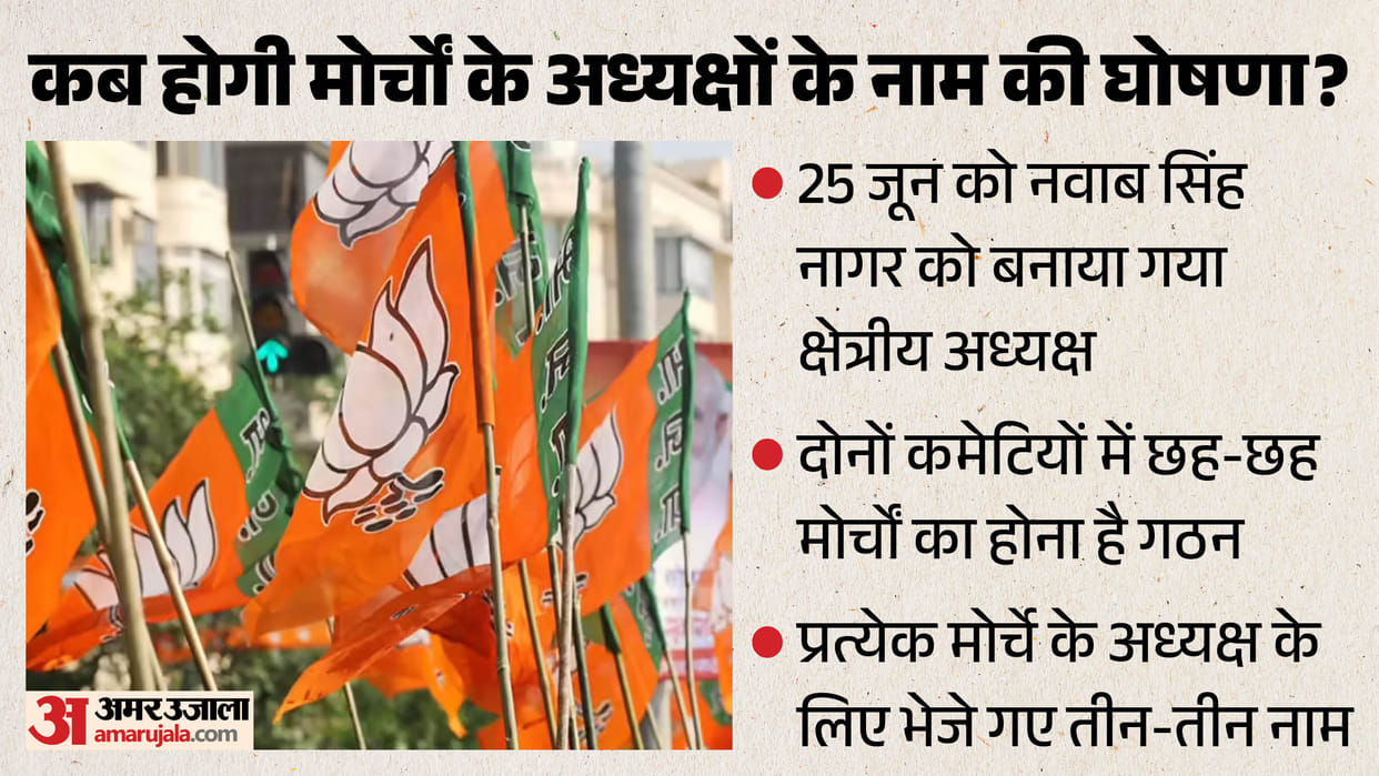 BJP Morcha Appointments Delayed: No Decision Even After Two Months Six Fronts Await Presidents