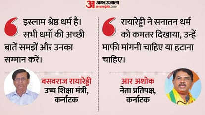 बसवराज रायारेड्डी और आर अशोक में जुबानी जंग