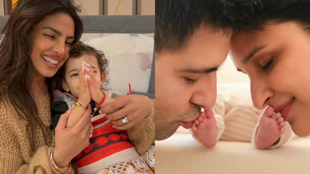 Parineeti Chopras son Neer celebrates his first Rakshabandhan with Priyanka Chopras daughter Malti