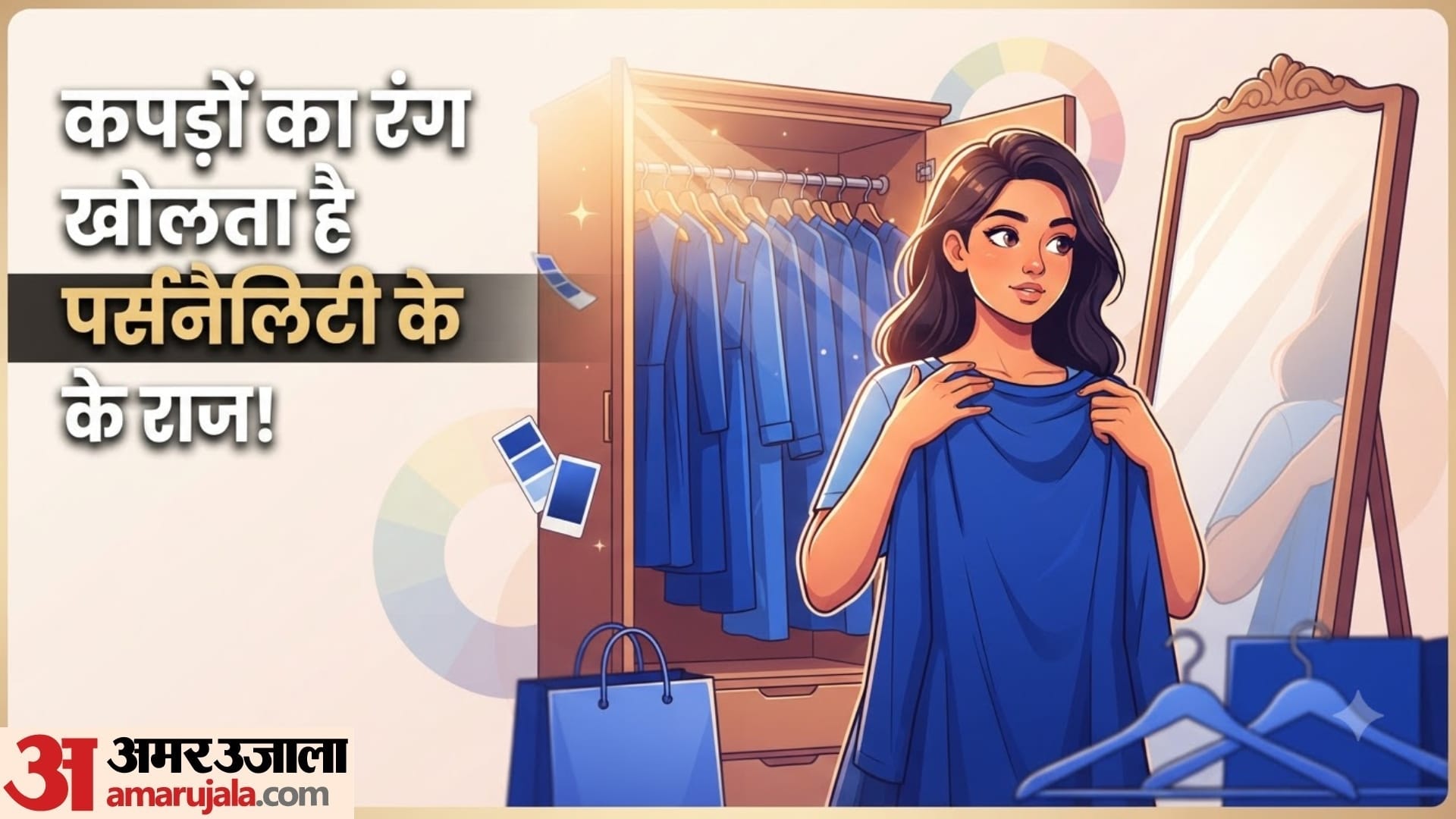 कपड़े खरीदते समय हम बार-बार एक ही रंग क्यों चुनते हैं?