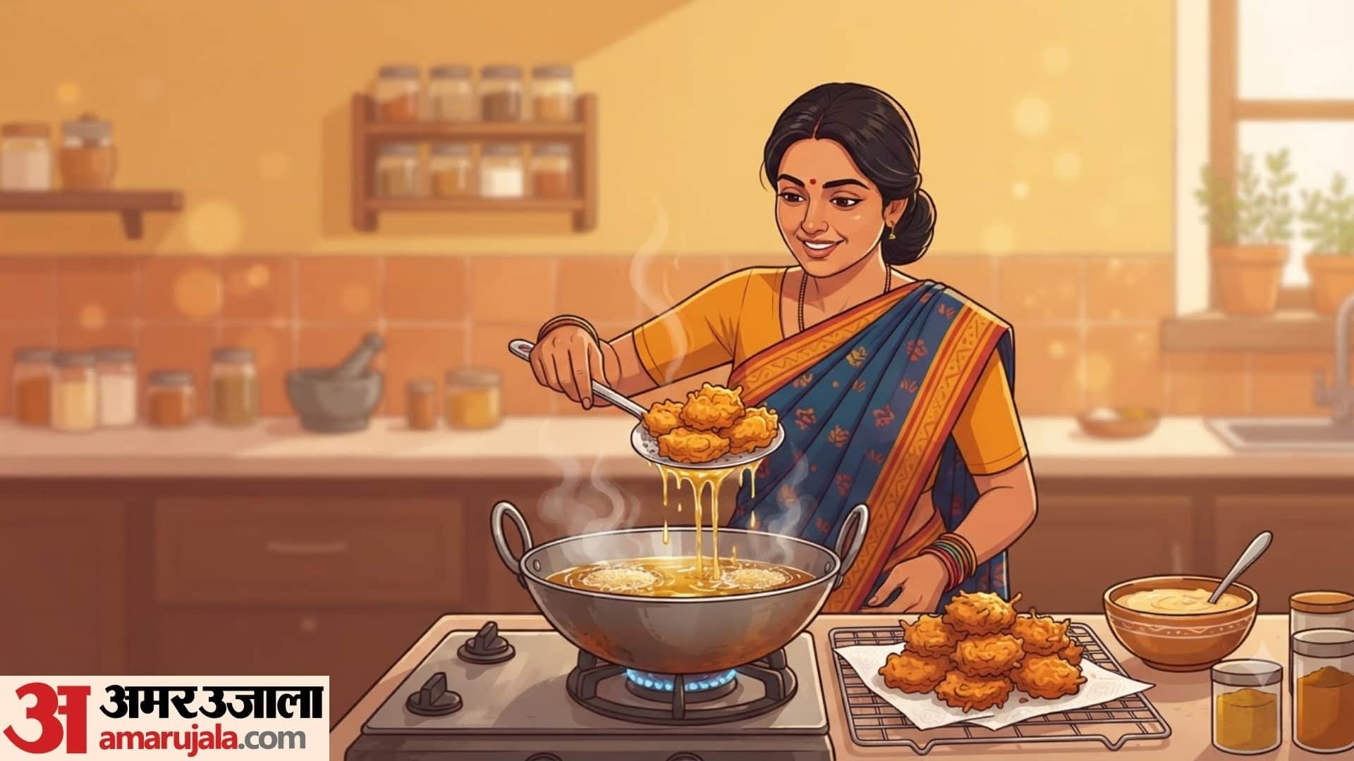 tips and tricks to make crispy pakoda at home in hindi