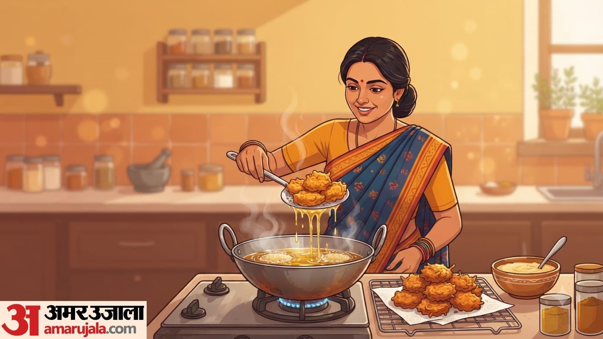tips and tricks to make crispy pakoda at home in hindi