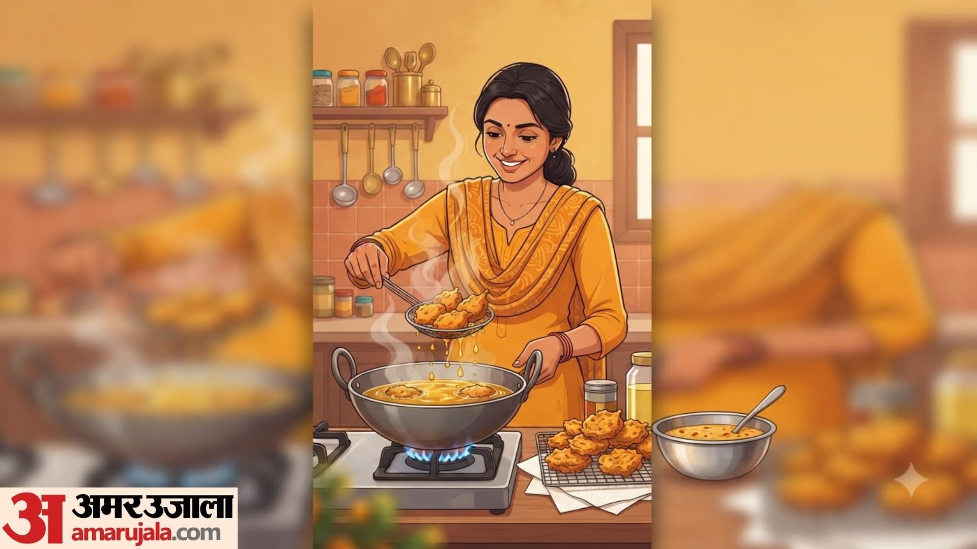 tips and tricks to make crispy pakoda at home in hindi