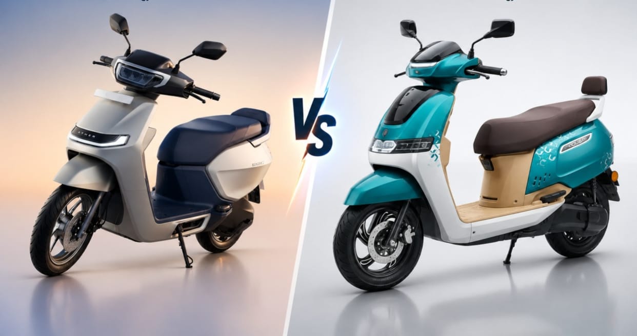 Ather Konarc vs TVS iQube: Which Budget EV Scooter Offers Better Range?