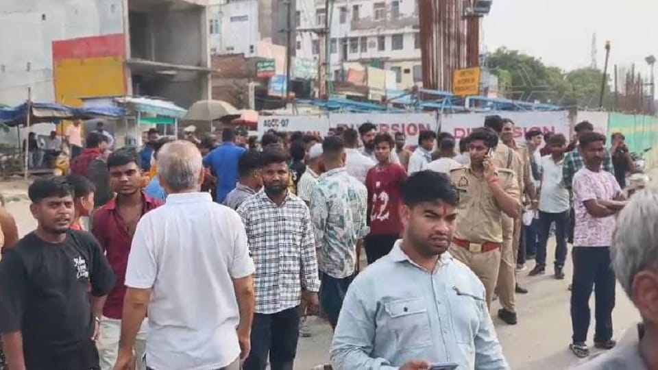speeding truck mowed down two youths on  highway in Agra